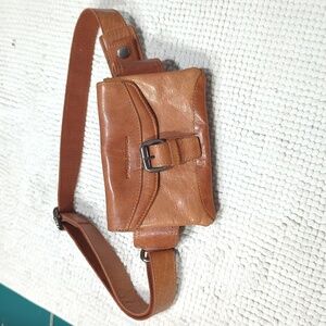 Spikes & Sparrow Waist Bag Purse Genuine Leather